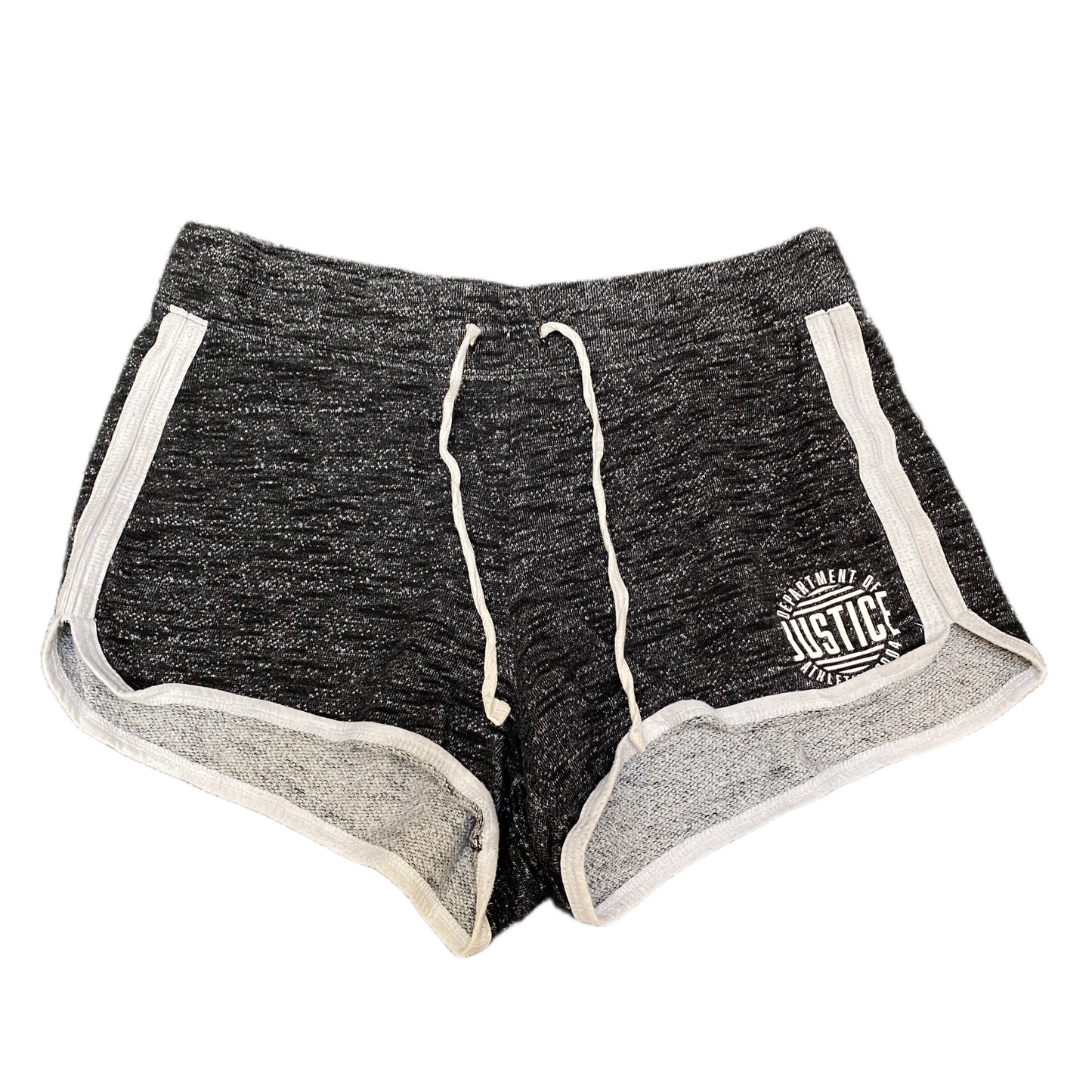 Running Sprinter Shorts Womens M 25" Waist Black Athletic Gym Workout