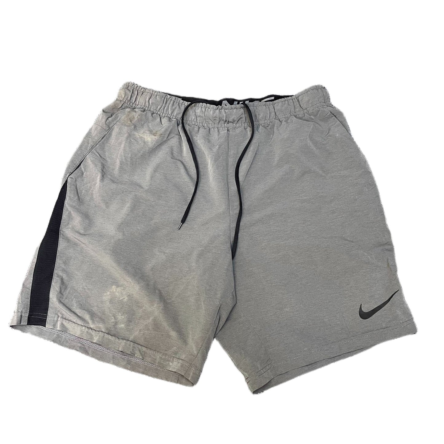 Nike Pro Flex Repel Training Shorts Fits as Mens S 31" Waist Grey Drawstring
