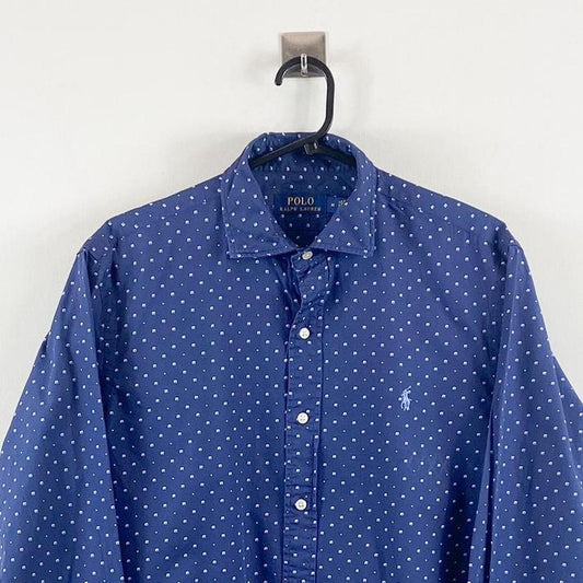 Ralph Lauren Shirt Navy dots Men’s M