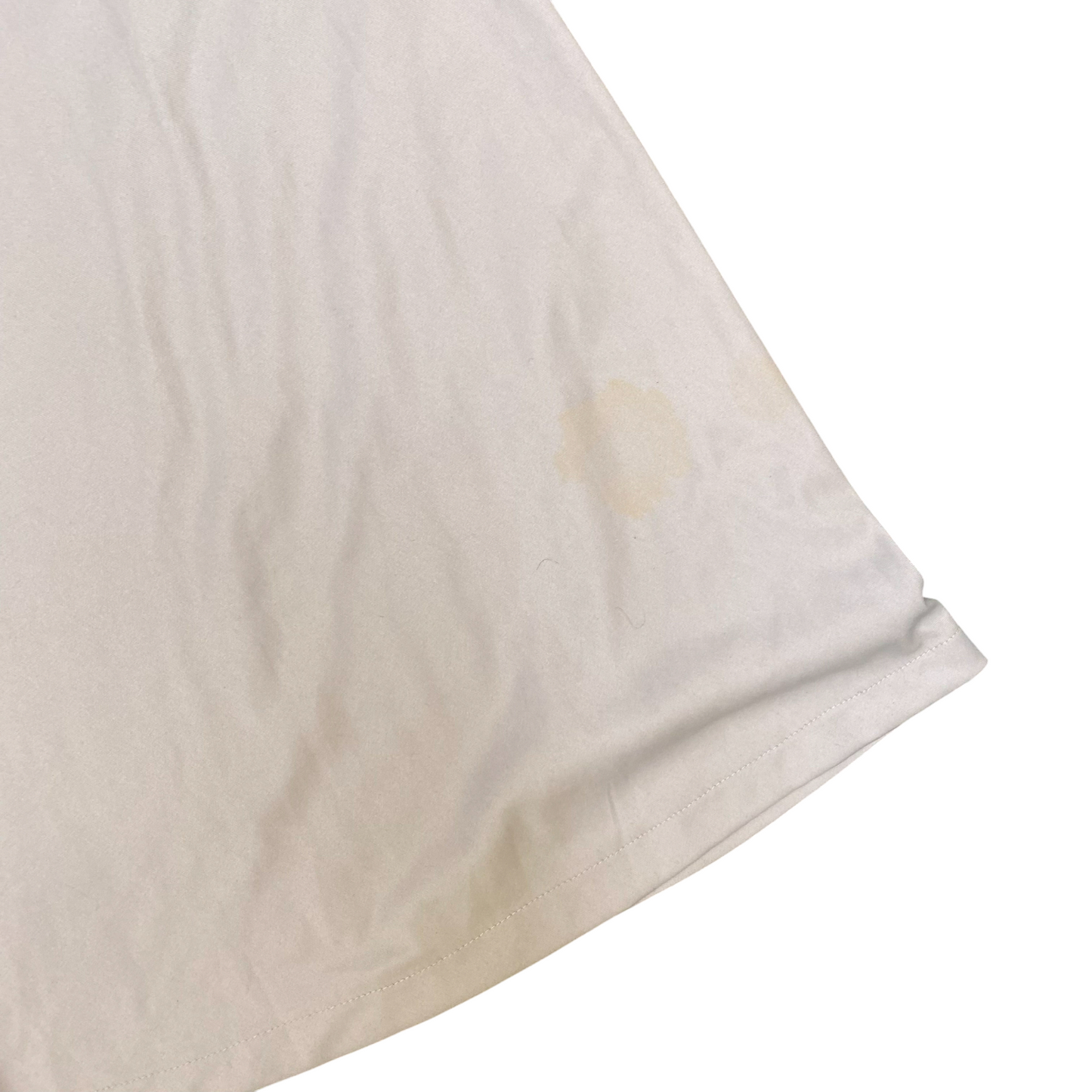 Womens Long Maxi Dress S White Solid Regular Fit Wide Straps Outdoor Back Zip