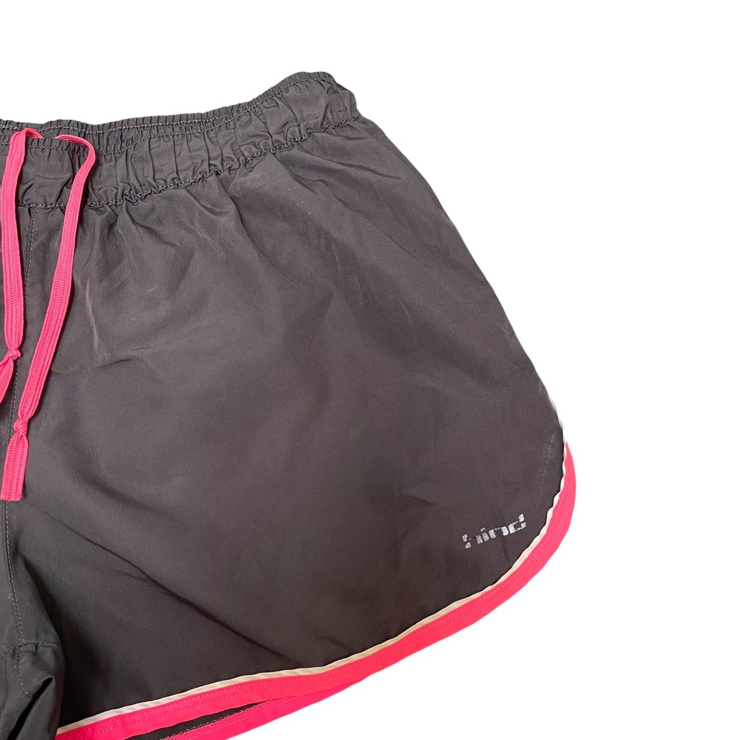 Hind Sprinter Shorts Womens Medium Black Pink Athletic Gym Training Drawstring