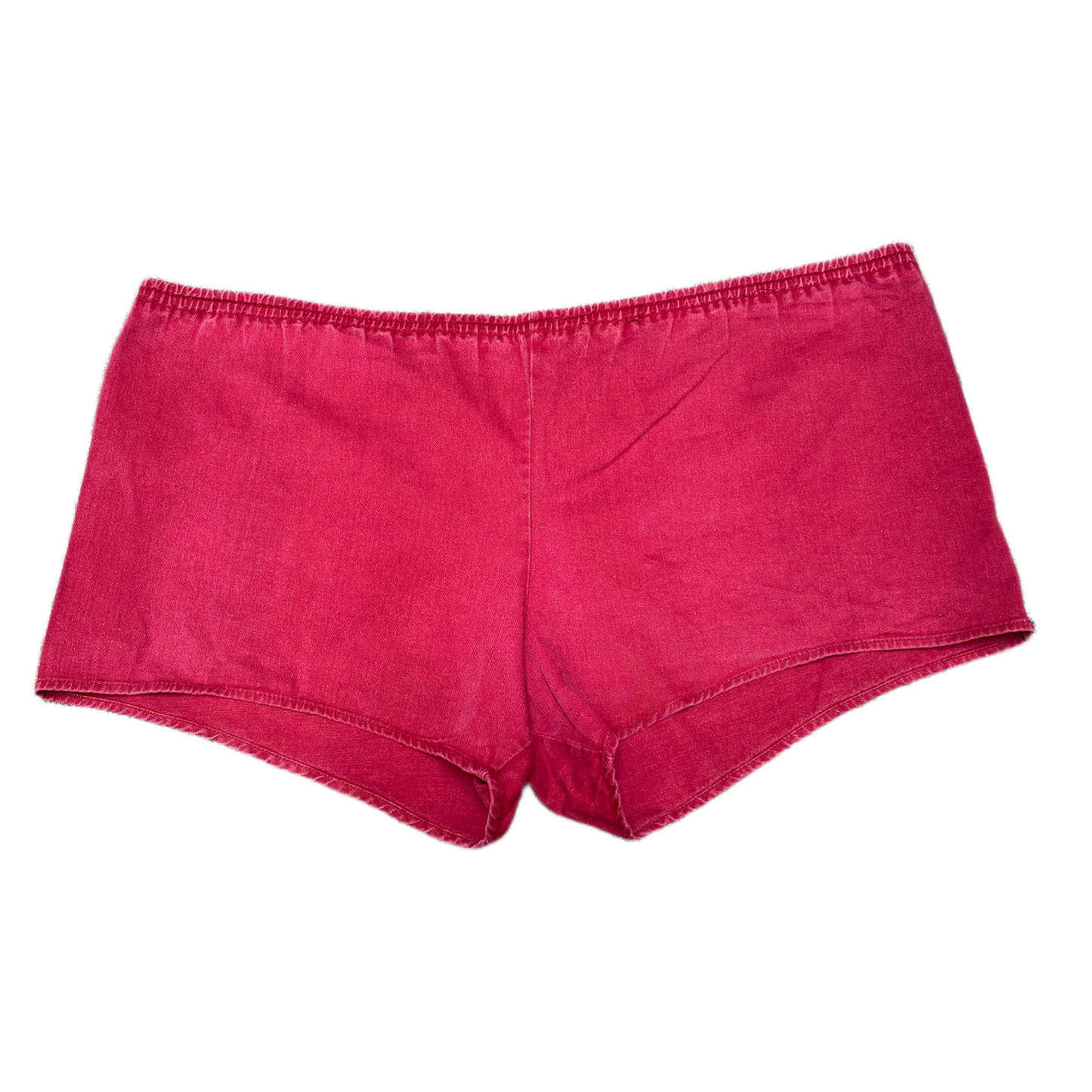 Running Sprinter Shorts Womens 2XL 46" Waist Pink Athletic Workout Dolphin Hem
