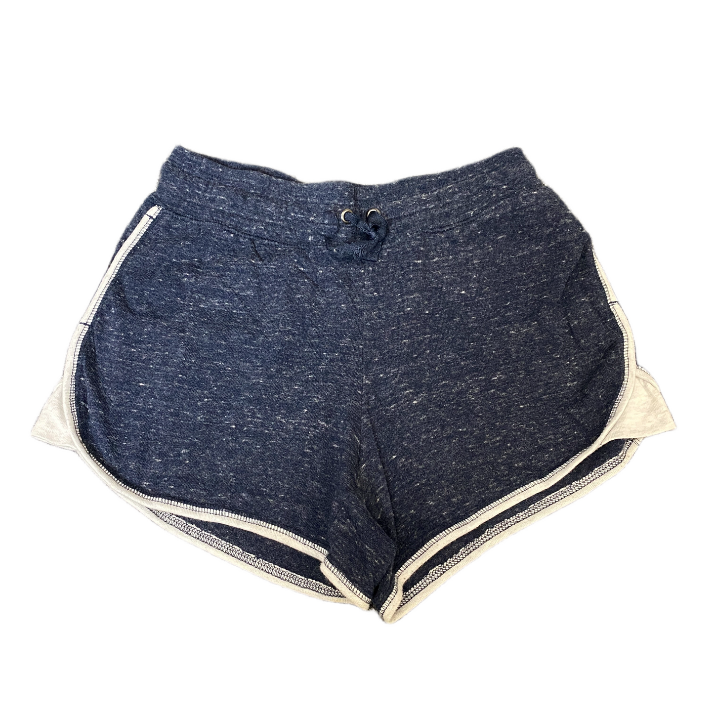 Running Sprinter Shorts Womens S 26" Waist Blue Athletic Gym Workout Dolphin Hem
