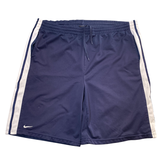 Nike Sportswear Shorts Mens XL Blue Swoosh Elastic Waist Drawstring Athletic Fit