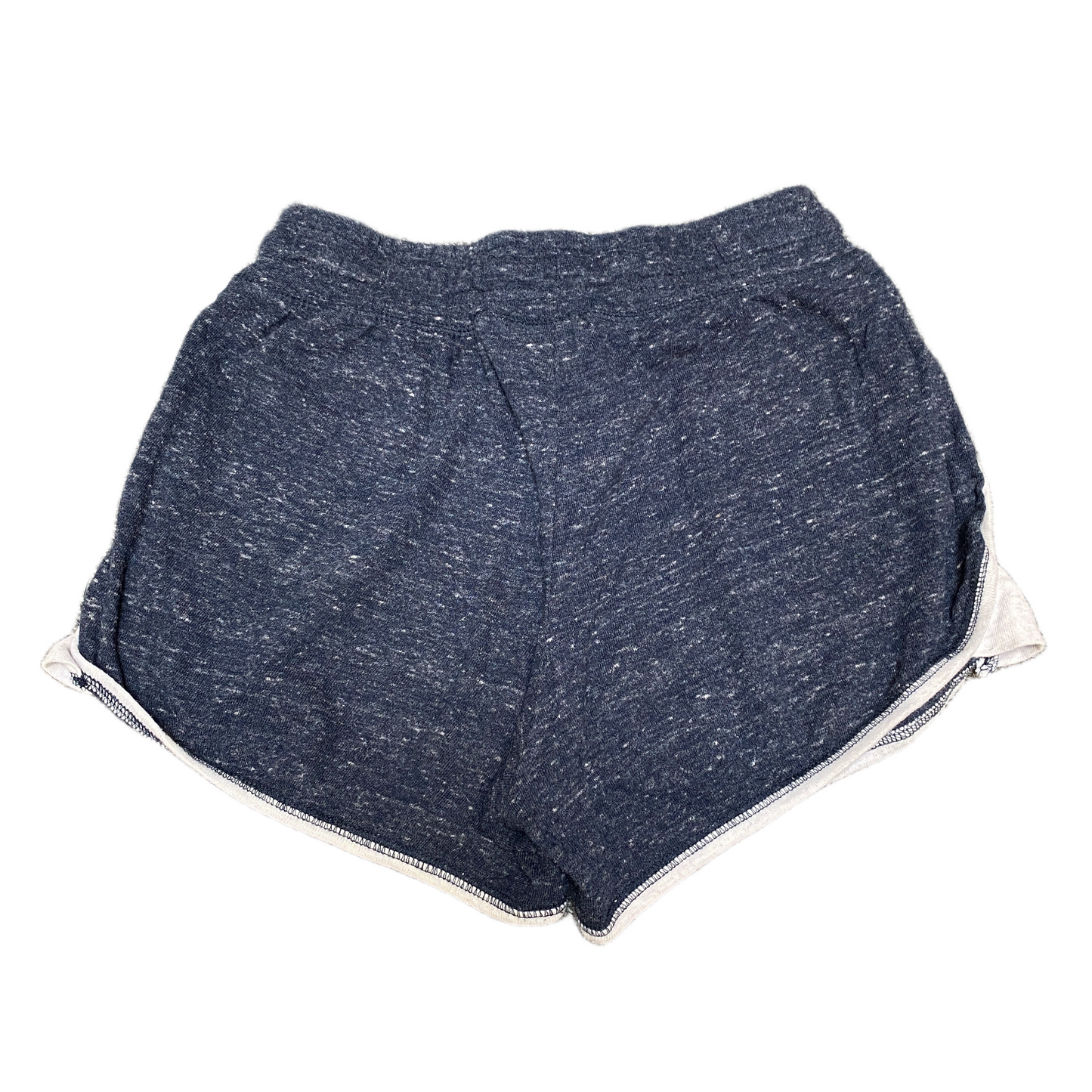 Running Sprinter Shorts Womens S 26" Waist Blue Athletic Gym Workout Dolphin Hem