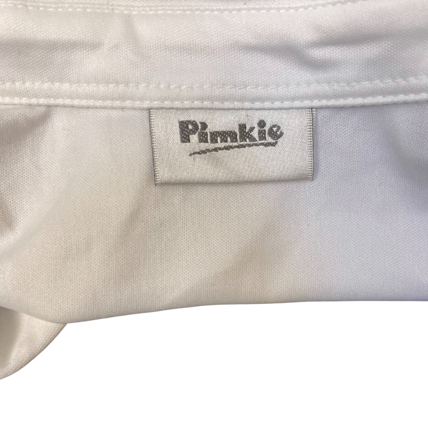 Pimkie Shirt Top Womens M White Collared Long Sleeve Outdoor Button Front