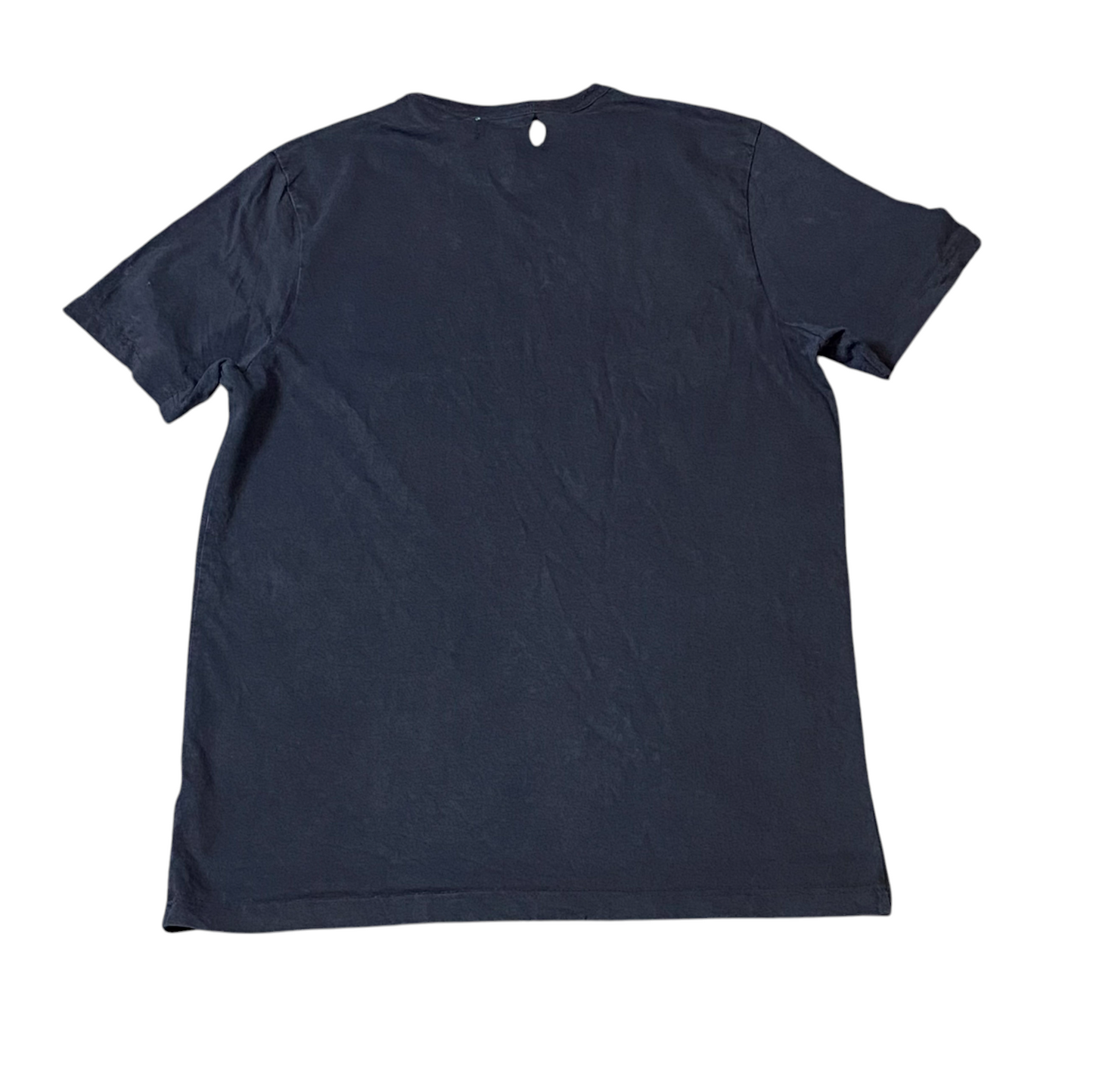 Topman Shirt Mens XS Black Solid Regular Fit Short Sleeve Crew Neck Casual Tee