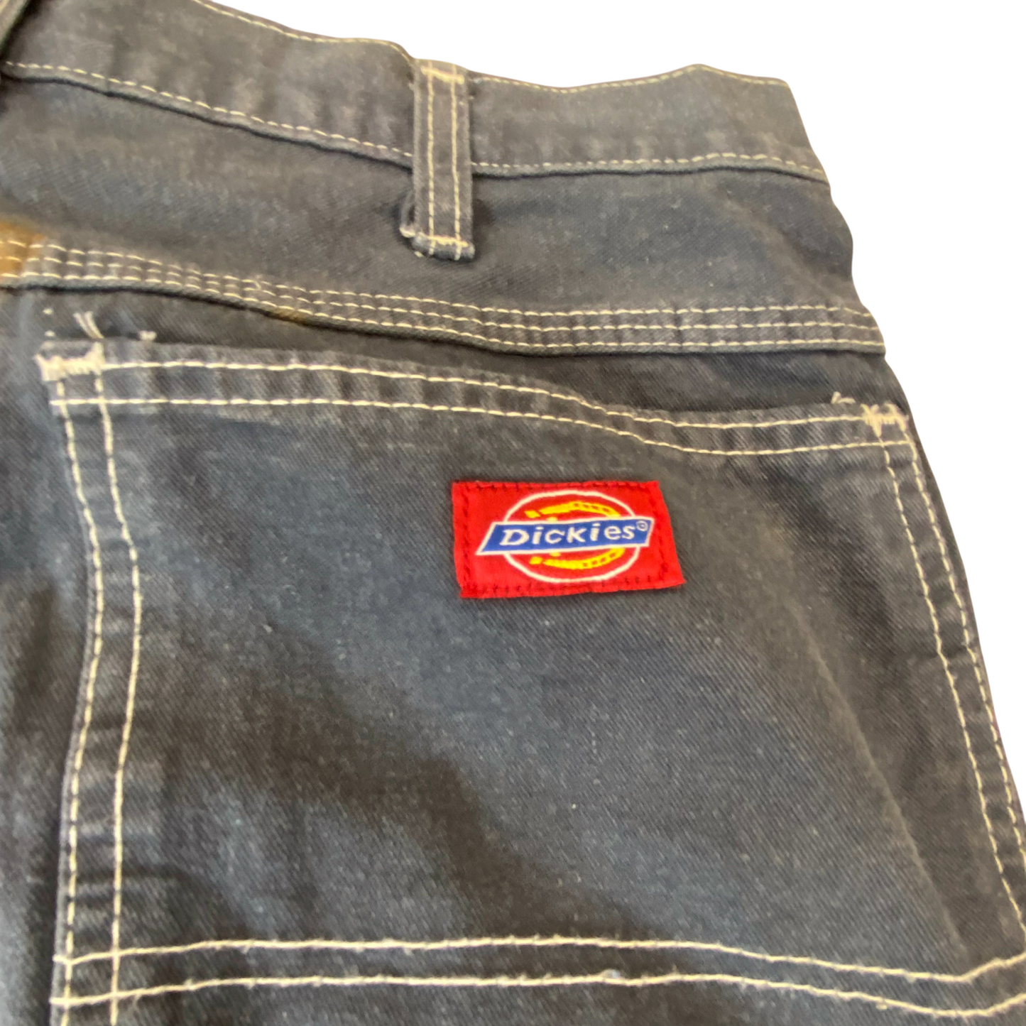 Dickies Cargo Trousers Mens Small W28 L32 Grey Straight Pockets Workwear Outdoor