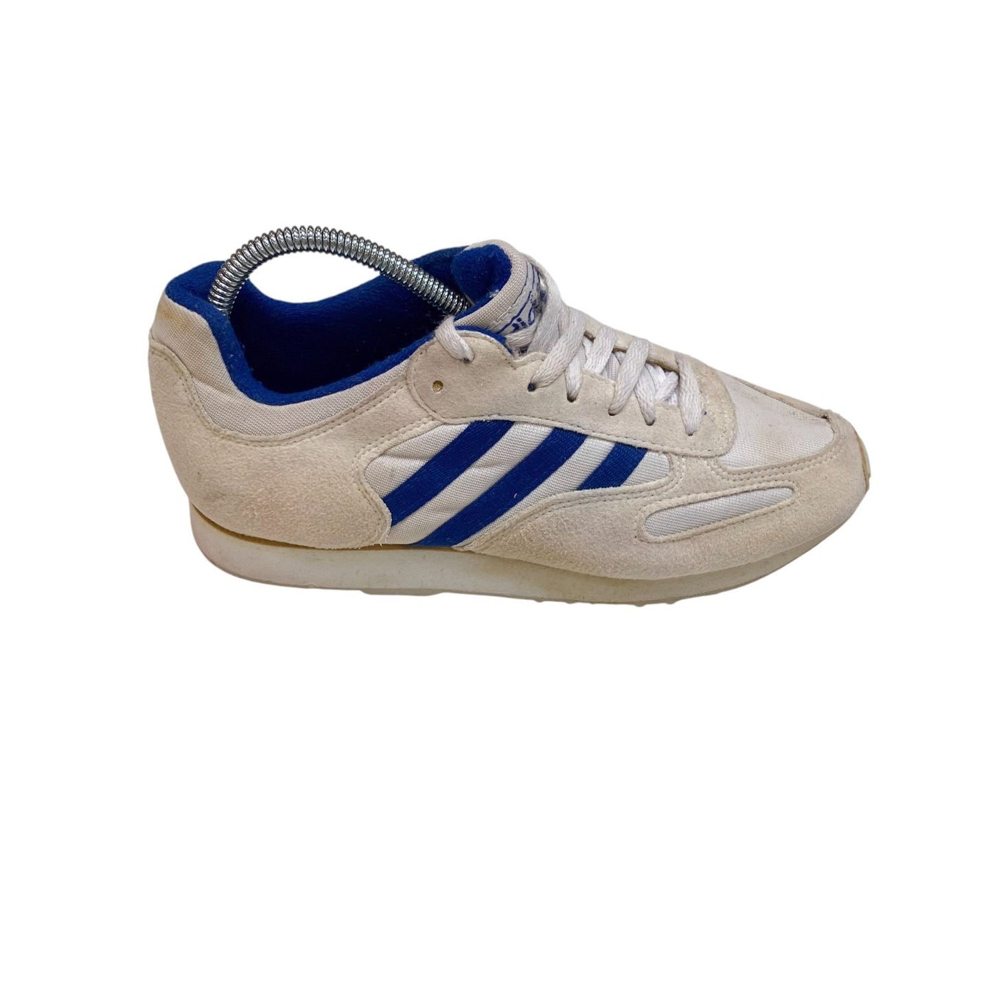 Adidas Training Sneakers Men's UK 5 Blue White Casual Running Low Top Lace Up