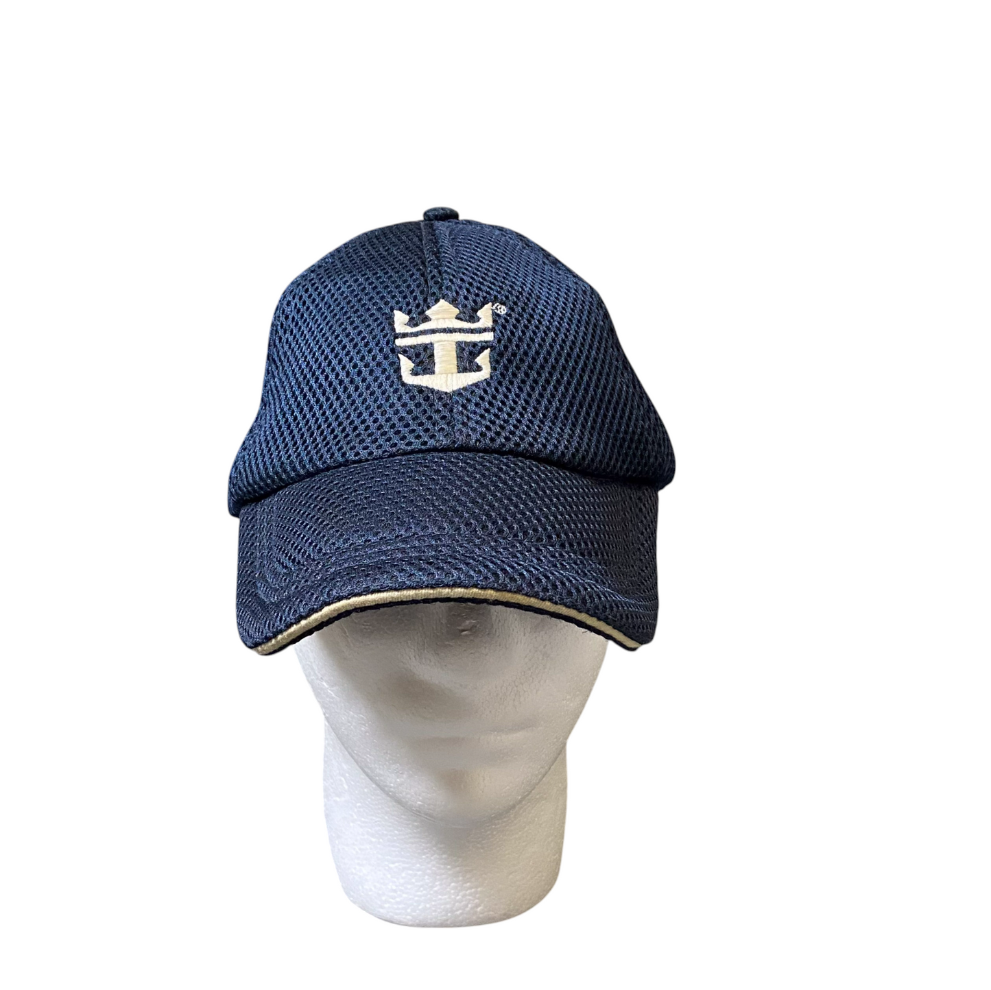 Royal Caribbean DMR Headwear Baseball Cap Mens Blue Mesh Adjustable Strap Hat
