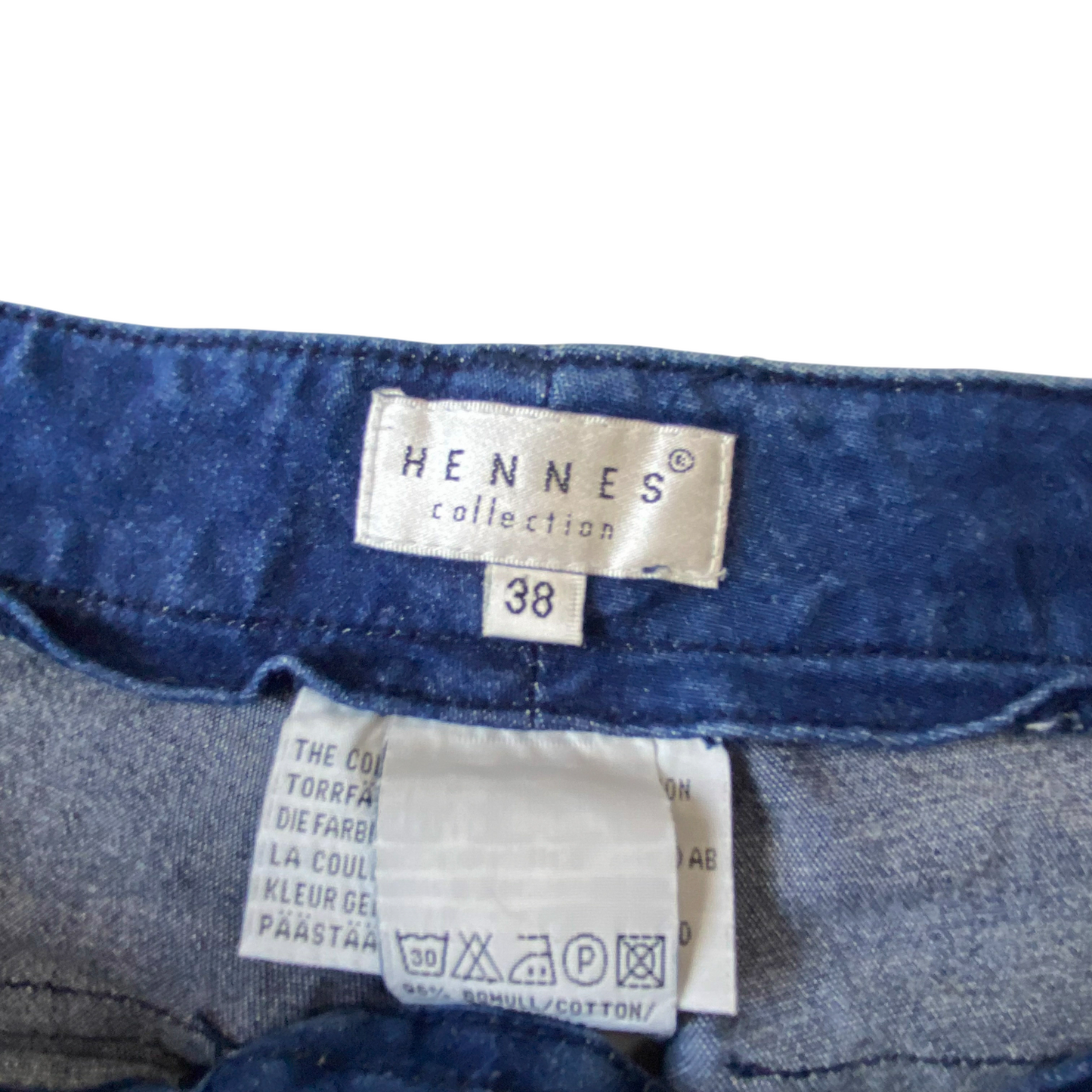Hennes Jeans Womens Medium W27 L30 Blue Denim Bootcut Medium Wash Outdoor