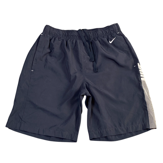 Nike Running Shorts Medium Blue Comfort Elastic Waist Drawstring Athletic Fit