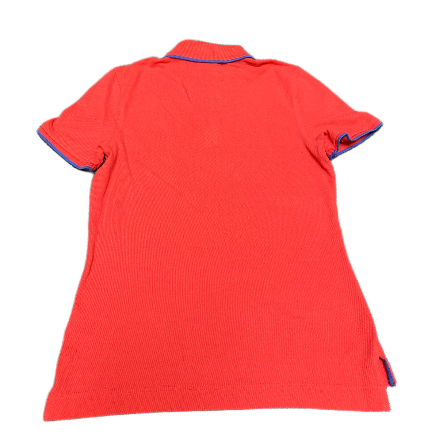 Brooks Brothers Polo Shirt Girls XS Orange Original Fit Golf Performance Popover