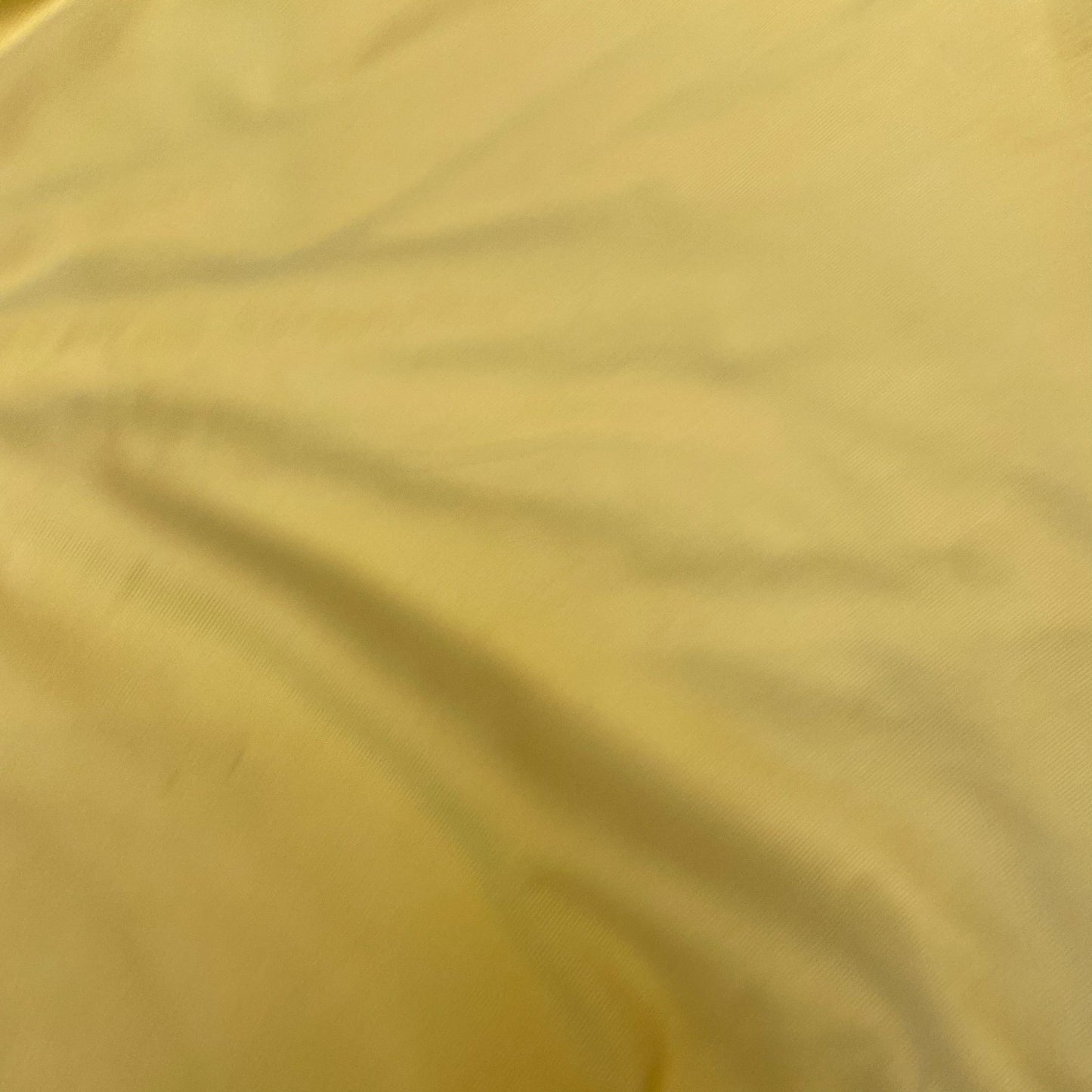 No Problem Sweatshirt Mens Large Yellow Long Raglan Sleeve Collared 1/4 Zip