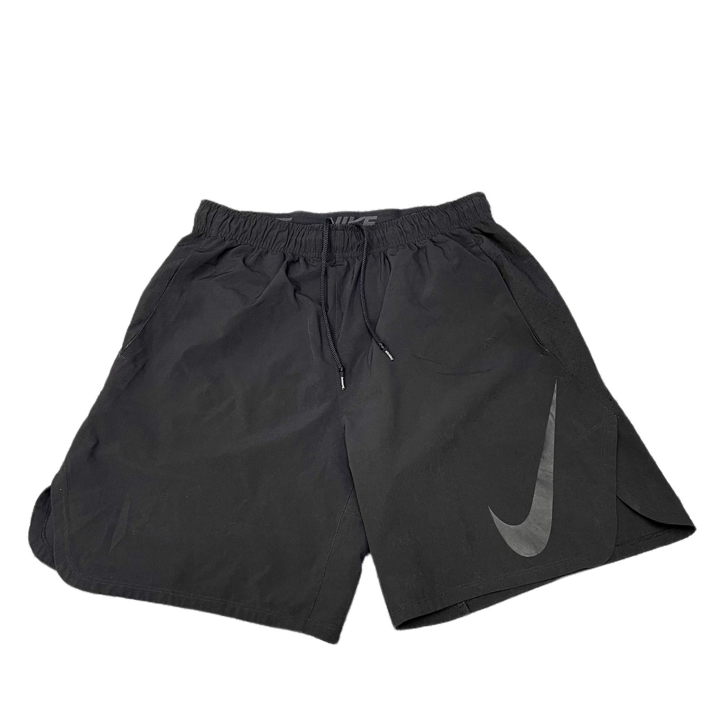 Nike Dri-FIT Athletic Running Shorts Fits as Mens M 31" Waist Black Drawstring