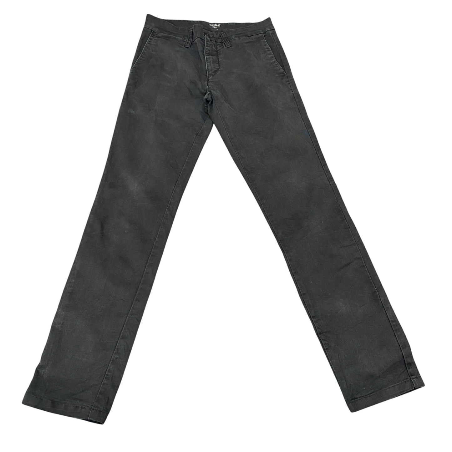 Carhartt Sidney Pants Mens Small Black Workwear Relaxed Fit Utility High Waisted