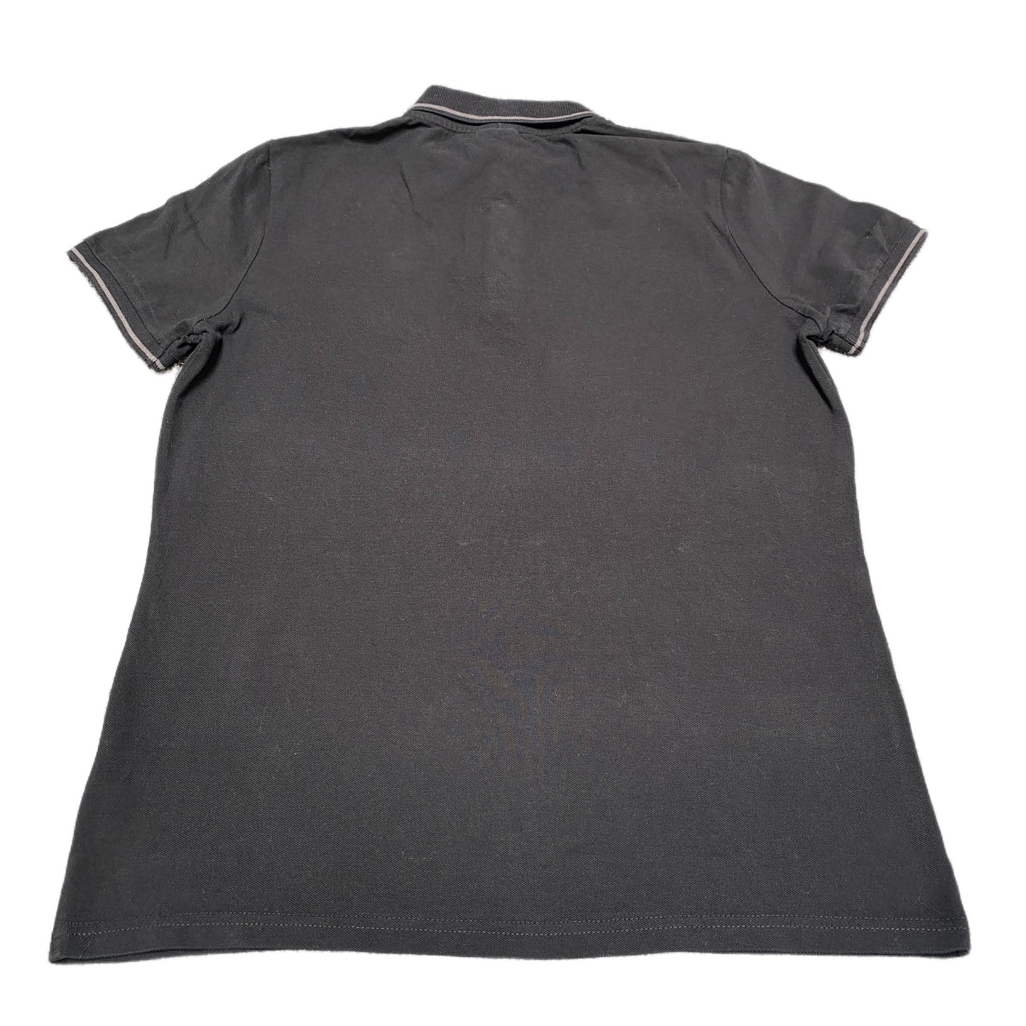 PUMA Polo Shirt Boys Large Black Stretch Golf Performance Short Sleeve Popover