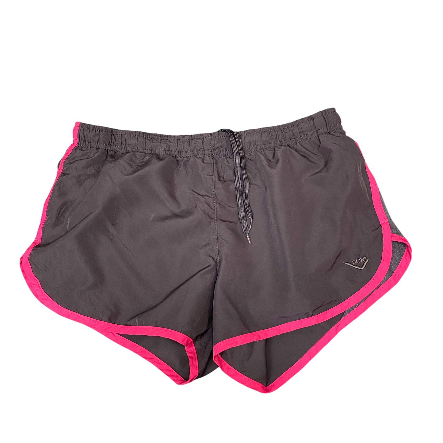 Sprinter Shorts Womens S Black Athletic Running Elastic Waist Drawstring Outdoor