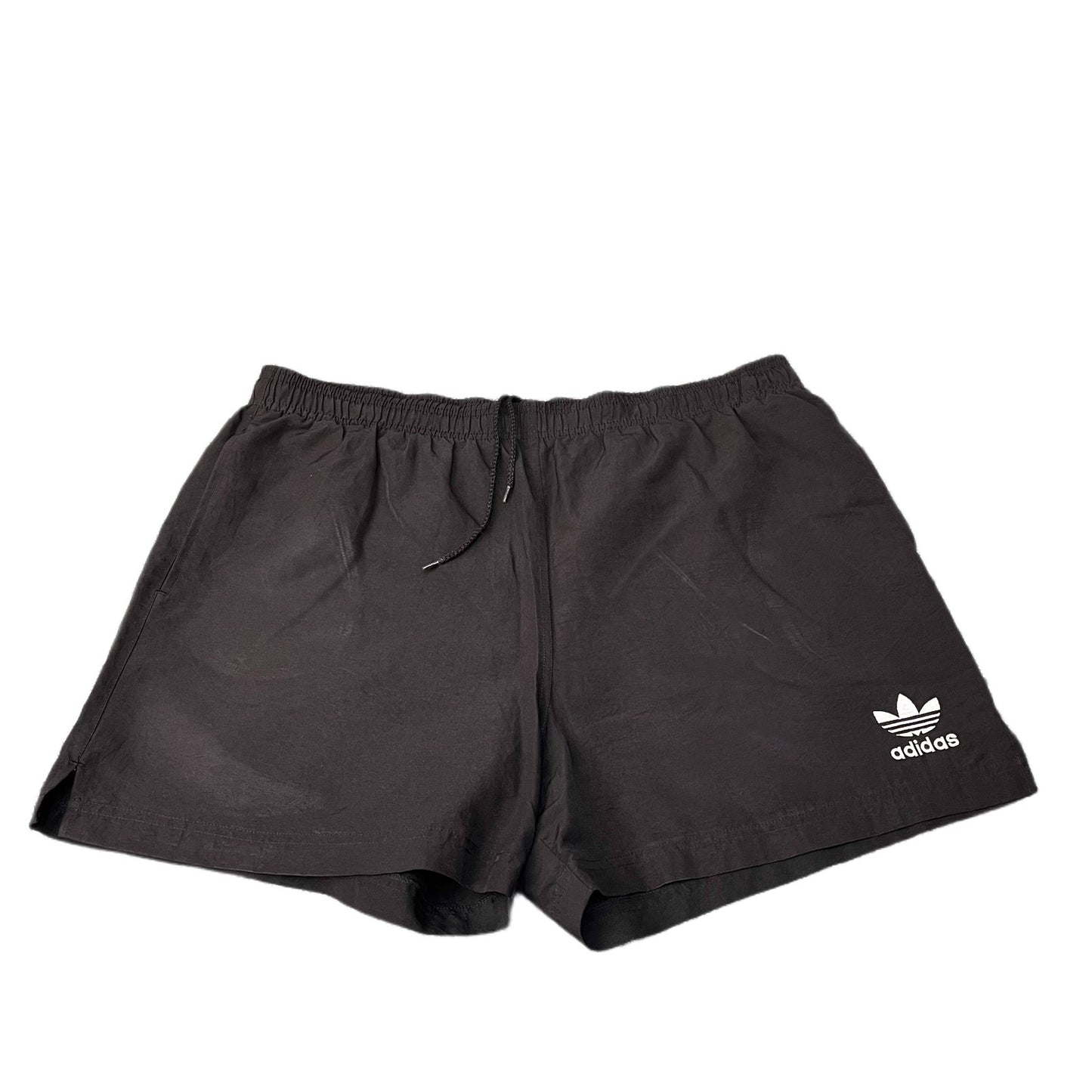 Adidas Swim Trunks Board Shorts Mens XL 36" Waist Black Surf Surfing Water Polo