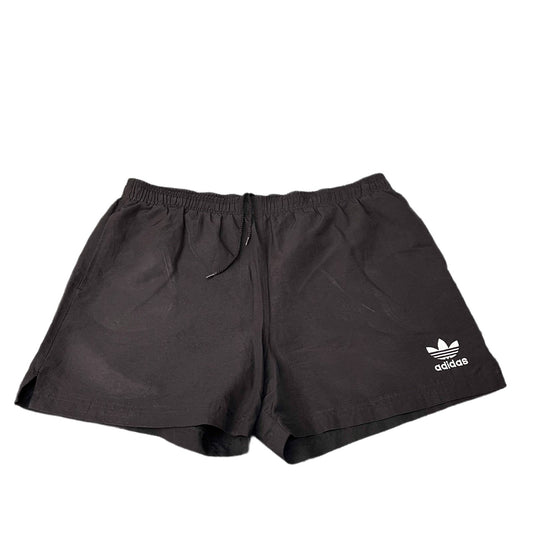Adidas Swim Trunks Board Shorts Mens XL 36" Waist Black Surf Surfing Water Polo