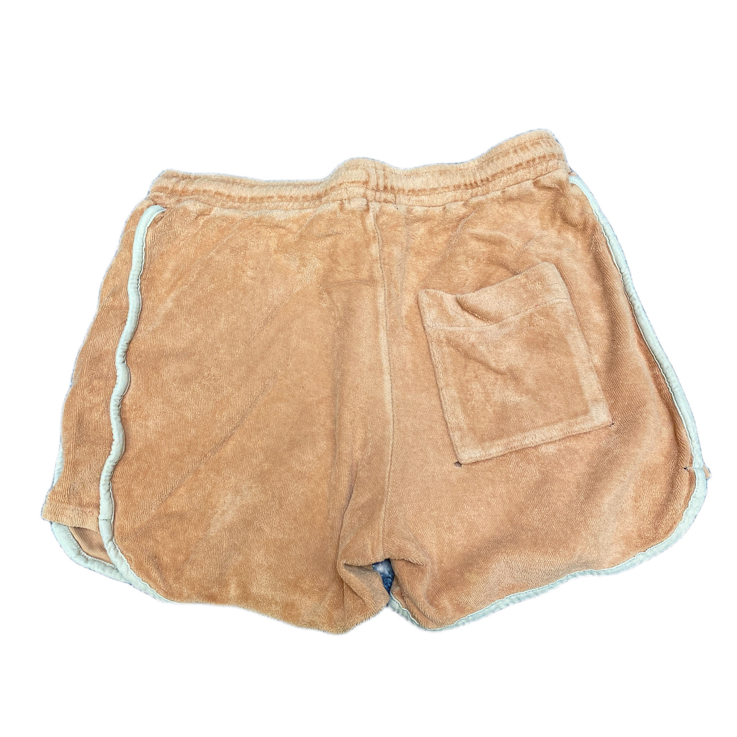 Running Sprinter Shorts Girls S 24" Waist Brown Athletic Gym Workout Dolphin Hem