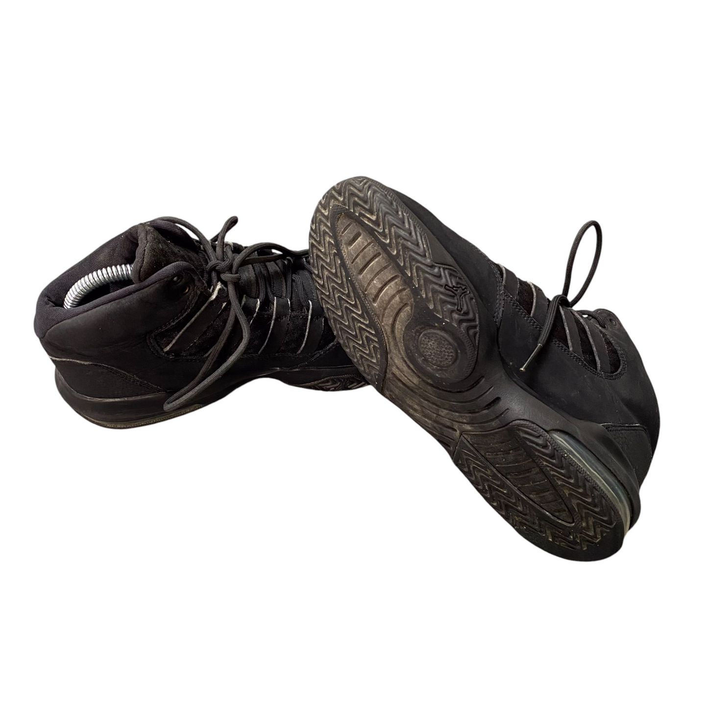 Jordan Max Aura Basketball Trainers Sneakers Youth 4 Black Athletic AQ9214-001