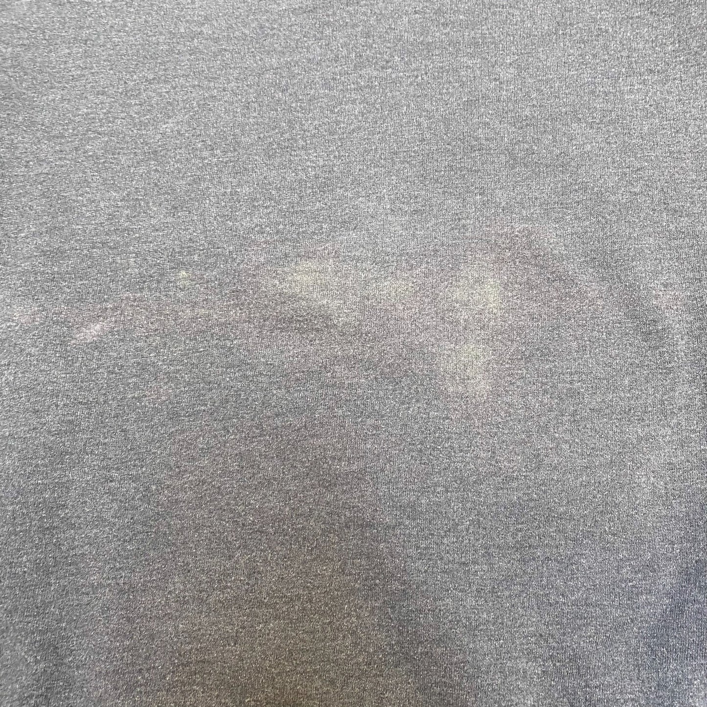 Nike Reworked Sweatshirt Mens Medium Grey Embroidered Spellout Logo Crew Neck