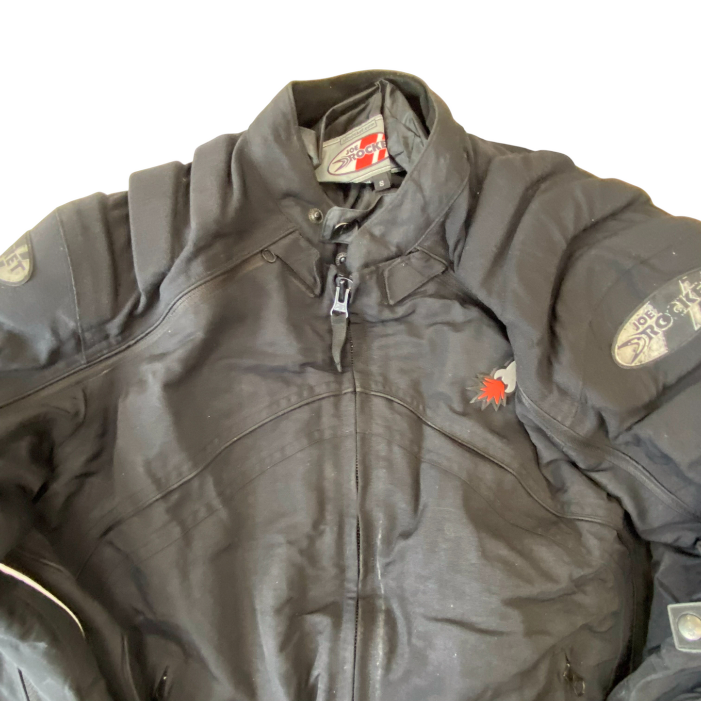 Joe Rocket Motorcycle 3-in-1 Jacket Women Small Black Padded Sleeve Drawcord Hem