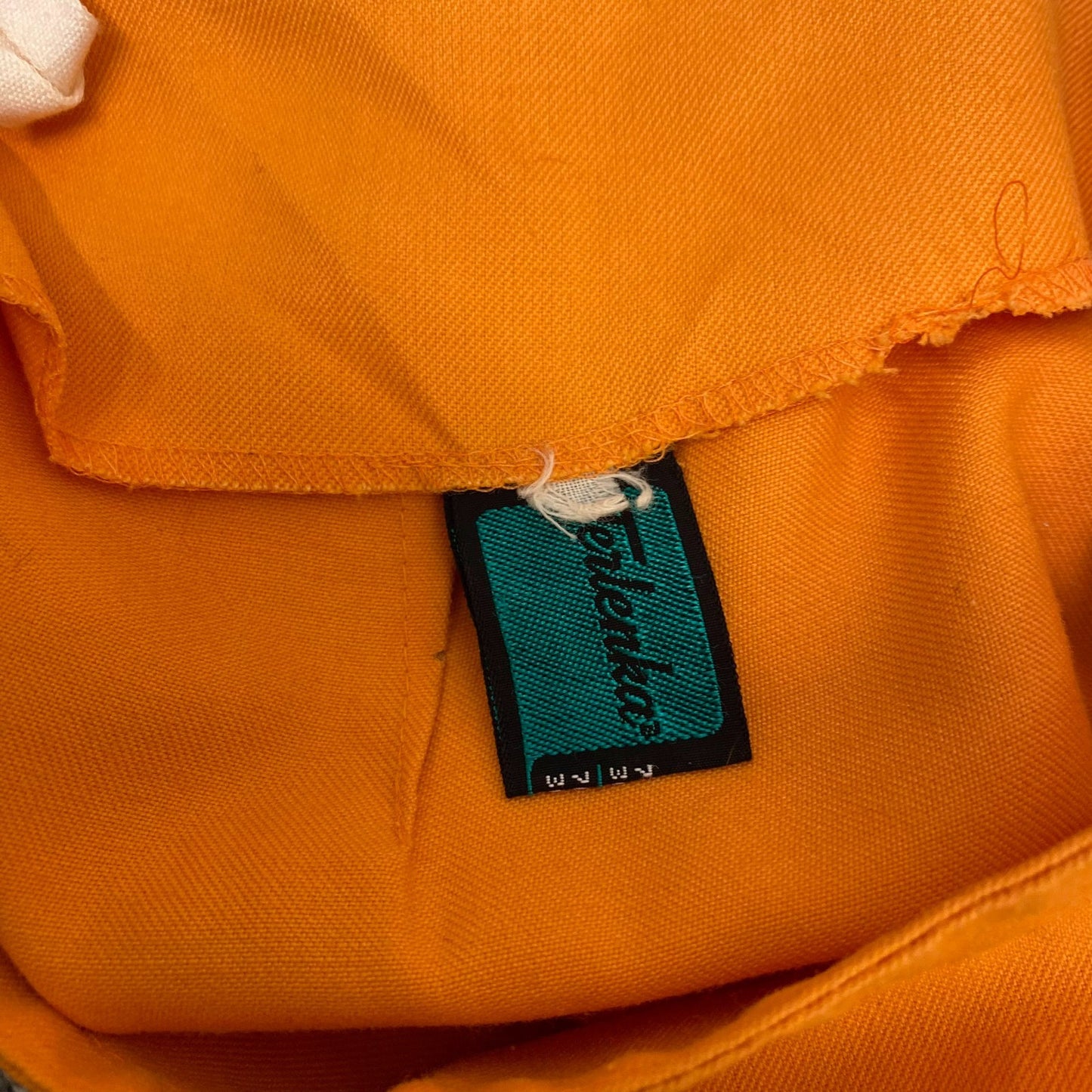 Terlenka Mini Skirt Womens M Orange Pleated Front Button Detailed Back Zip