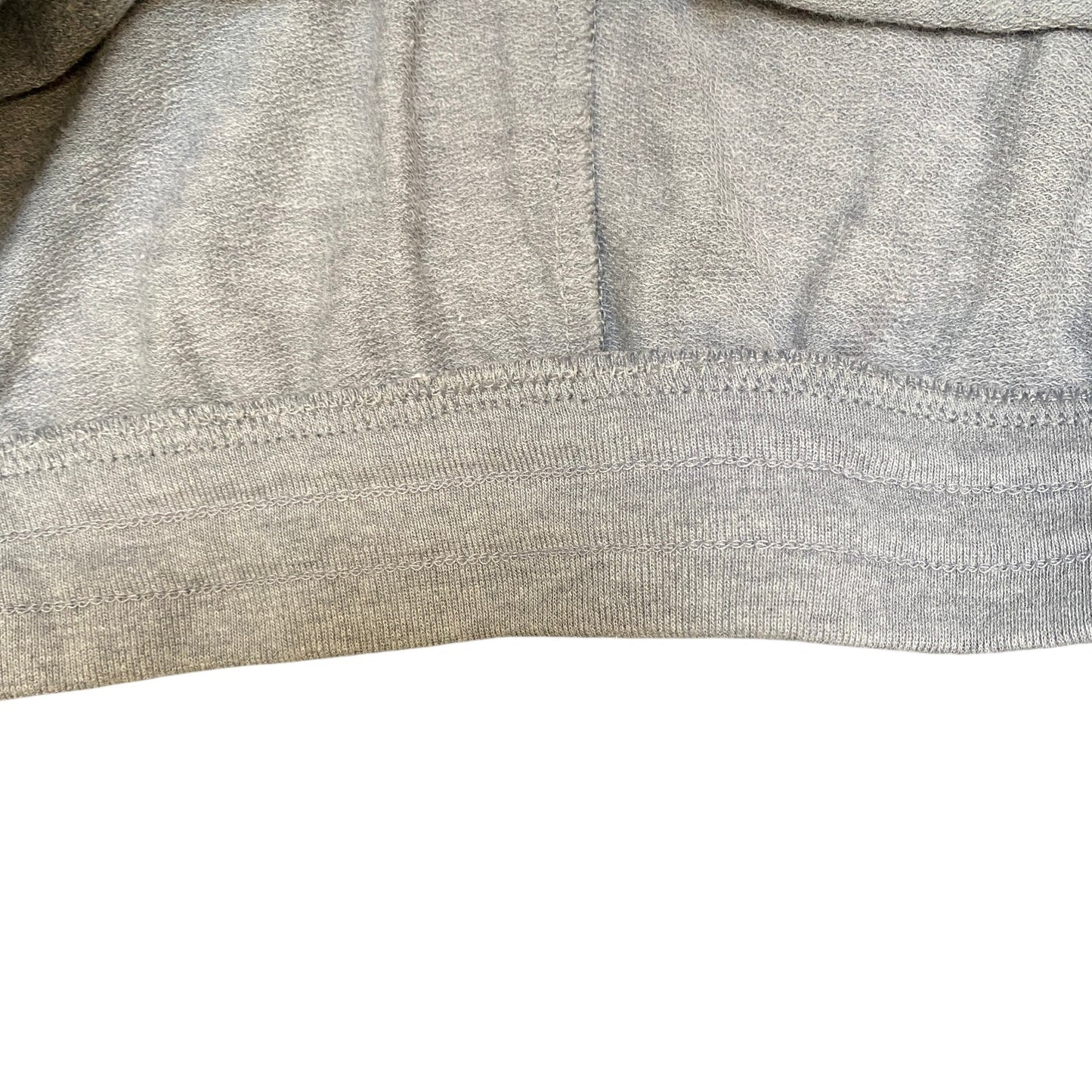 Running Sprinter Shorts Womens L 29" Waist  Grey Gym Athletic Fit Dolphin Hem