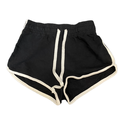 Running Sprinter Shorts Womens S 23" Waist Black Athletic Gym Workout