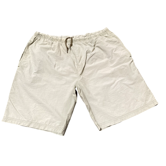 Nike Shorts Mens Medium Brown Stretch Comfort Elastic Waist Drawstring Athletic