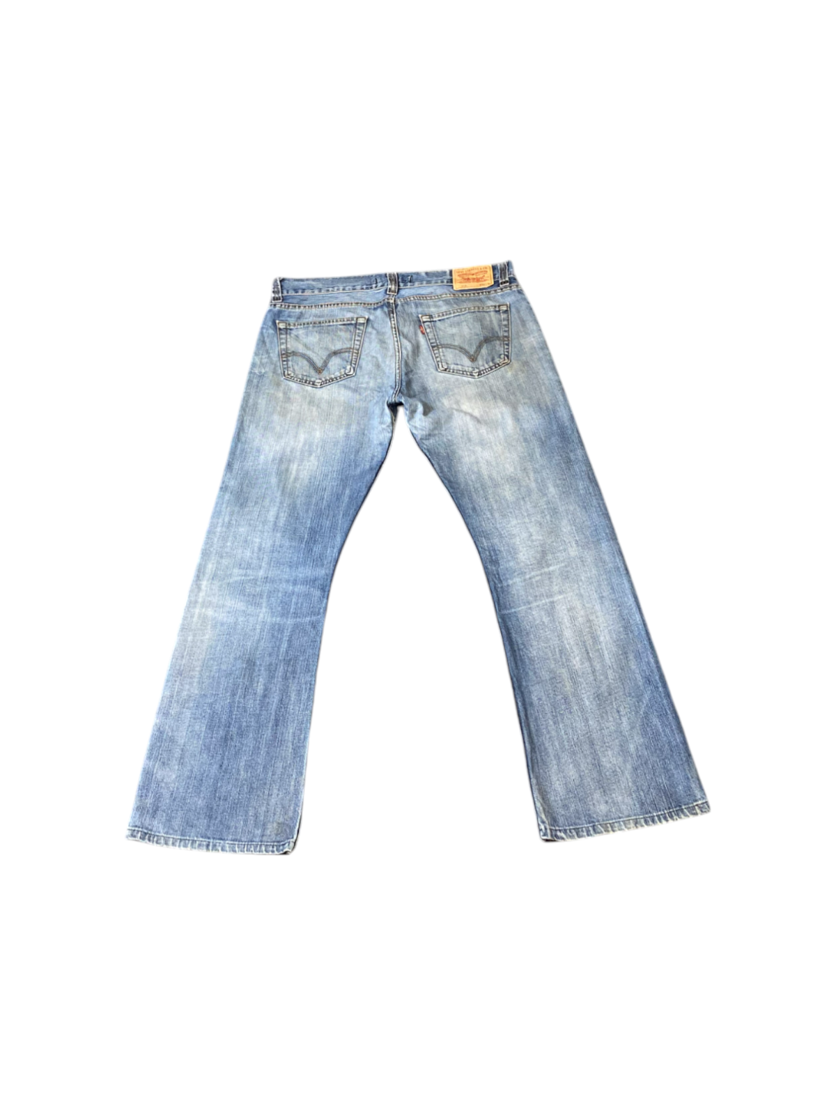 Levi's Jeans Mens 39W 31L Blue Denim Red Tab Straight Leg Relaxed Fit 5 Pocket