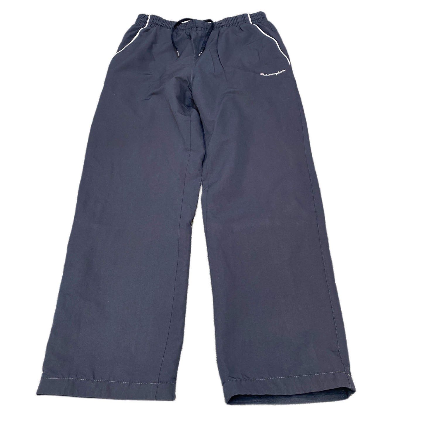 Champion Joggers Fits as Womens 29" Waist Navy Lined Stretch Drawstring Trousers