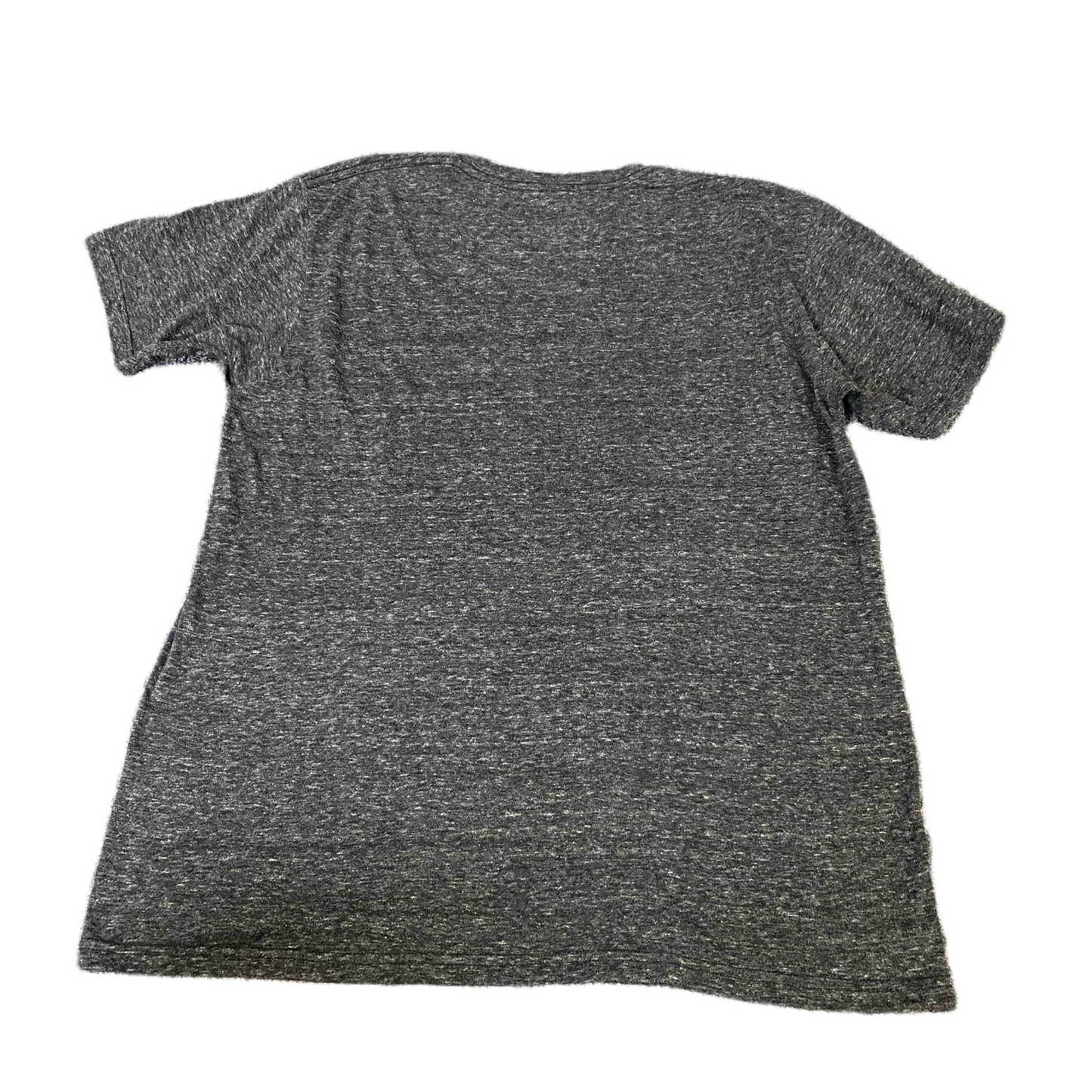 Volcom T-Shirt Womens Medium Grey Heather Graphic Print Crew Neck Pullover Tee