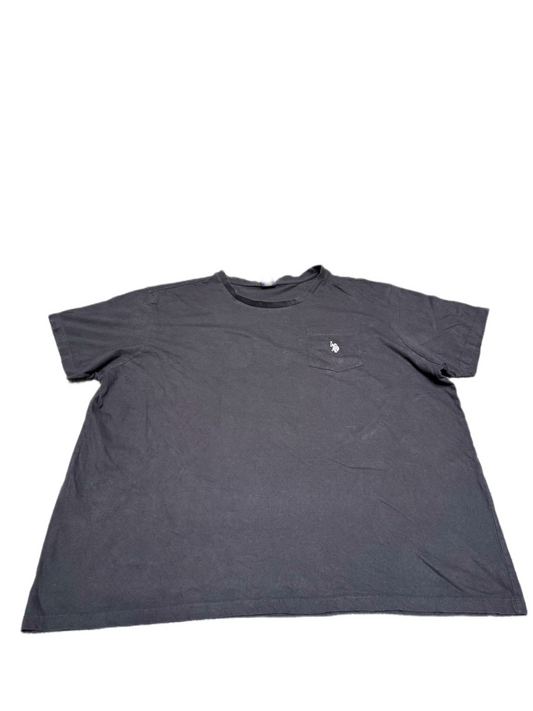 U.S. Polo Assn. Pocket T-Shirt Mens 2XL Black Short Sleeve Crew Neck Pullover