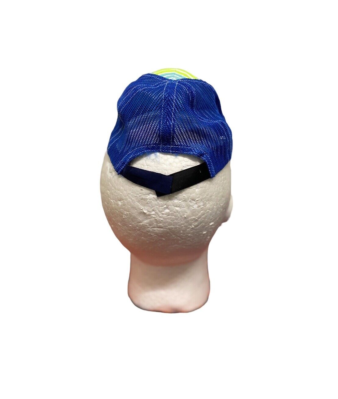 Baseball Cap Blue Striped Adjustable Hat