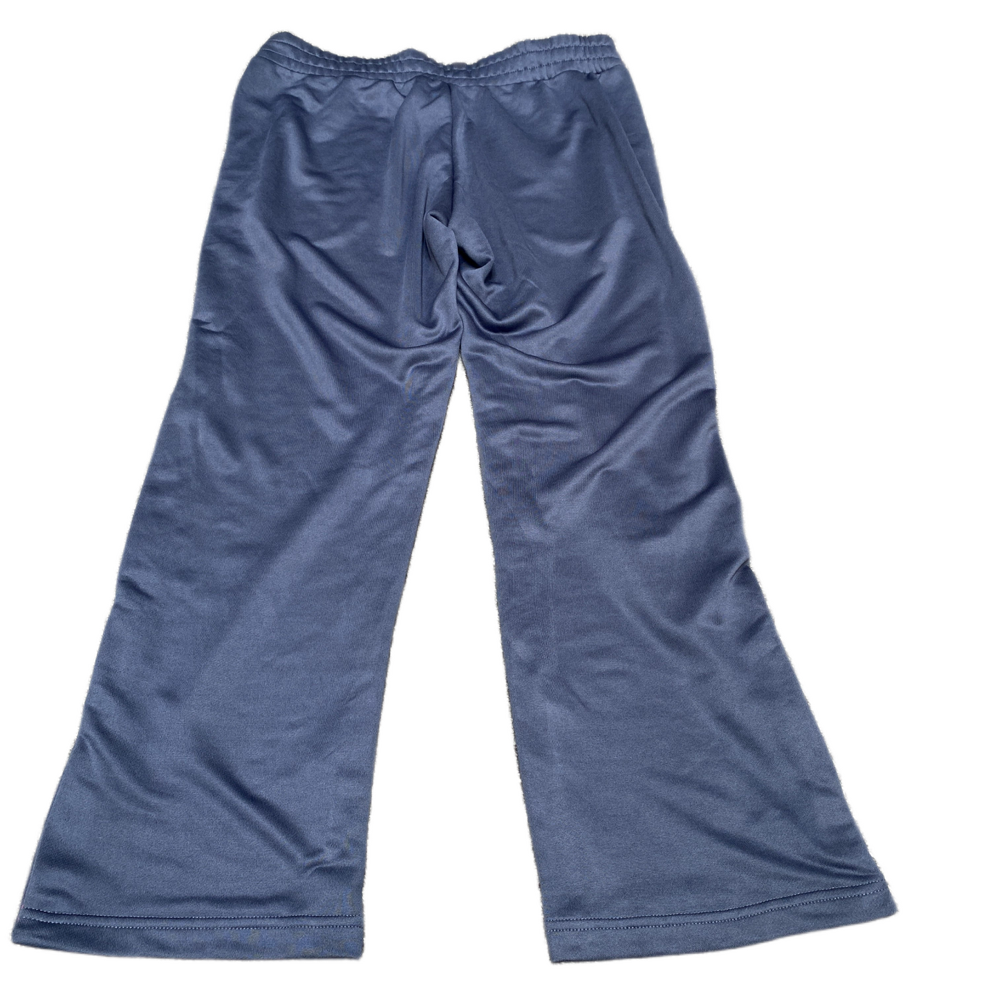 Crane Joggers Fits as Mens 33" Waist Blue Stretch Side Snap Leg Track Trouser