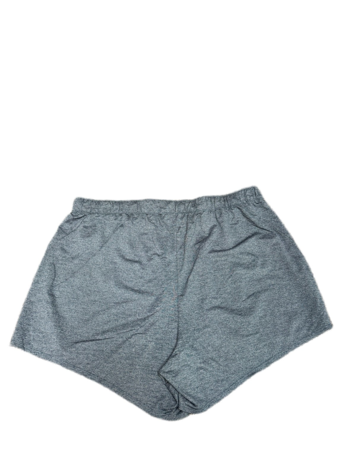 Nike Dri-Fit Running Shorts Fits as Women 2XL 42" Waist Grey Dolphin Hem Pull On