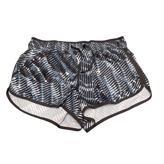 Running Sprinter Shorts Womens 26W Multicoloured Geometric Elastic Waist