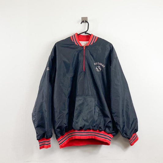 Rutgers Quarter Zip Windbreaker Jacket