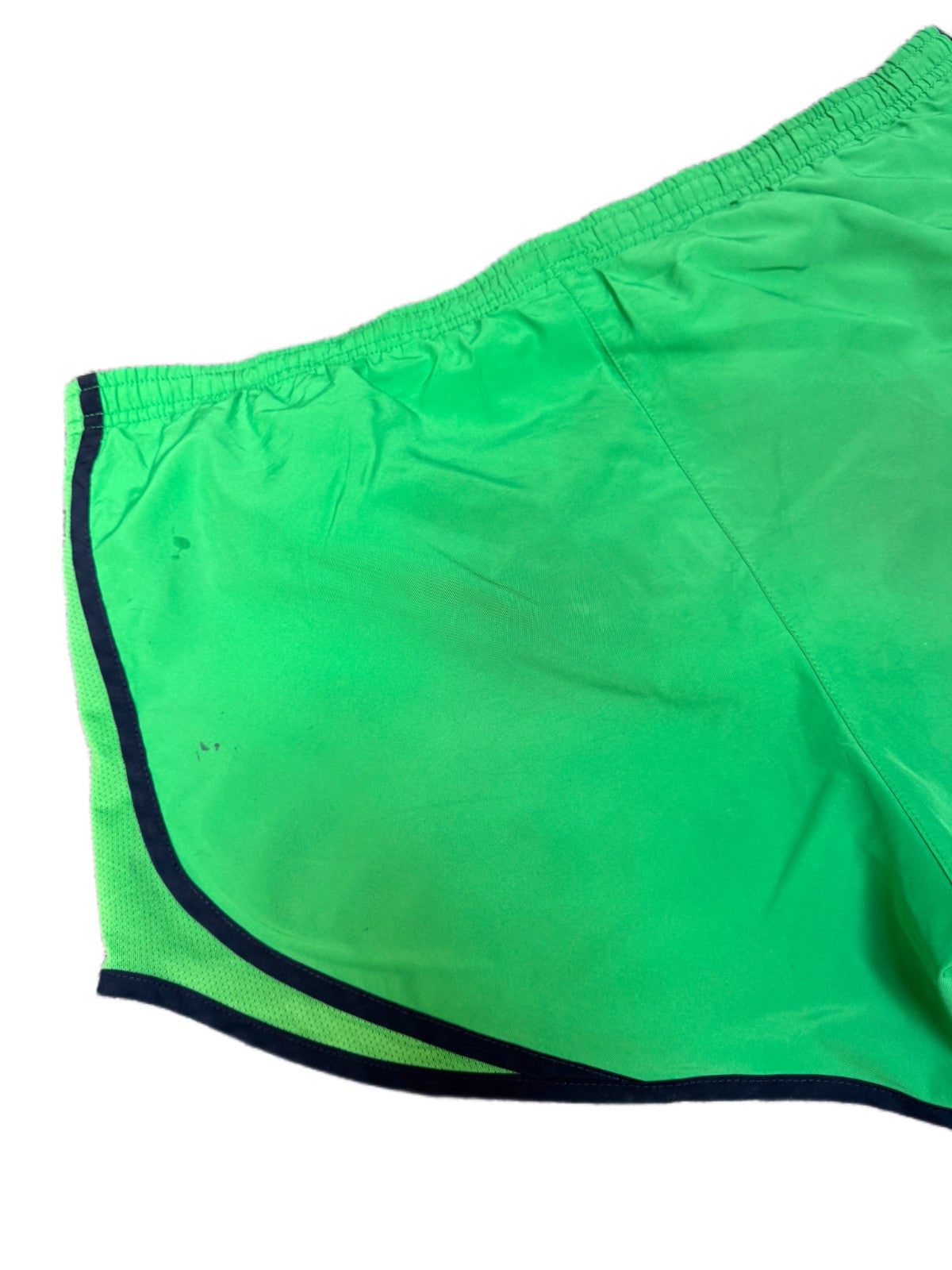 Nike Running Sprinter Shorts Fits as Womens 2XL 36" Waist Green Dolphin Hem