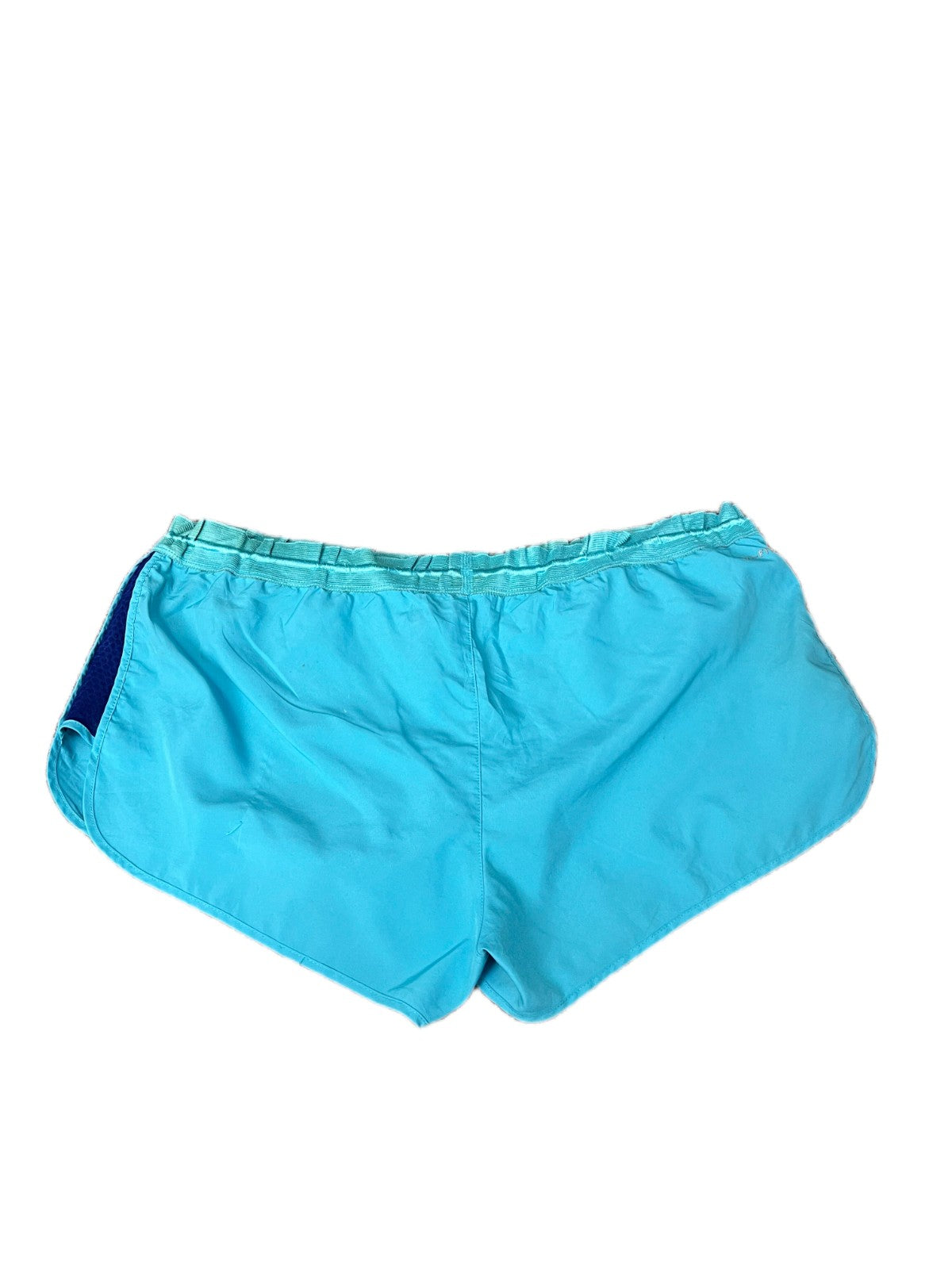 Nike Dri-Fit Running Shorts Fits as Womens 2XL 37" Waist Turquoise Dolphin Hem