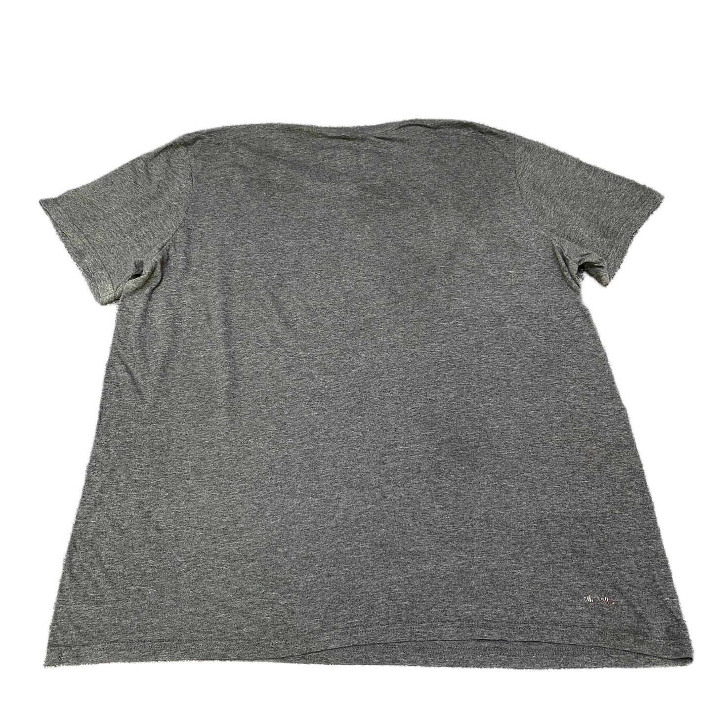 Adidas The Go-To Performance T-Shirt Womens XL Grey Heathered Stretch Crew Neck
