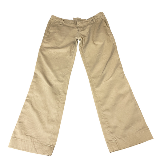 Carhartt W Rational Pants Mens Medium Beige Premium Comfort Stretch Straight Leg