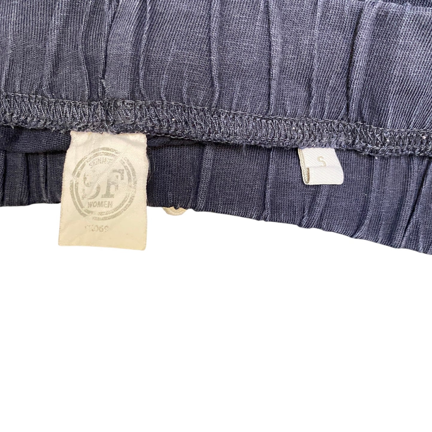 Running Sprinter Shorts Womens S 27" Waist Navy Athletic Gym Workout Dolphin Hem