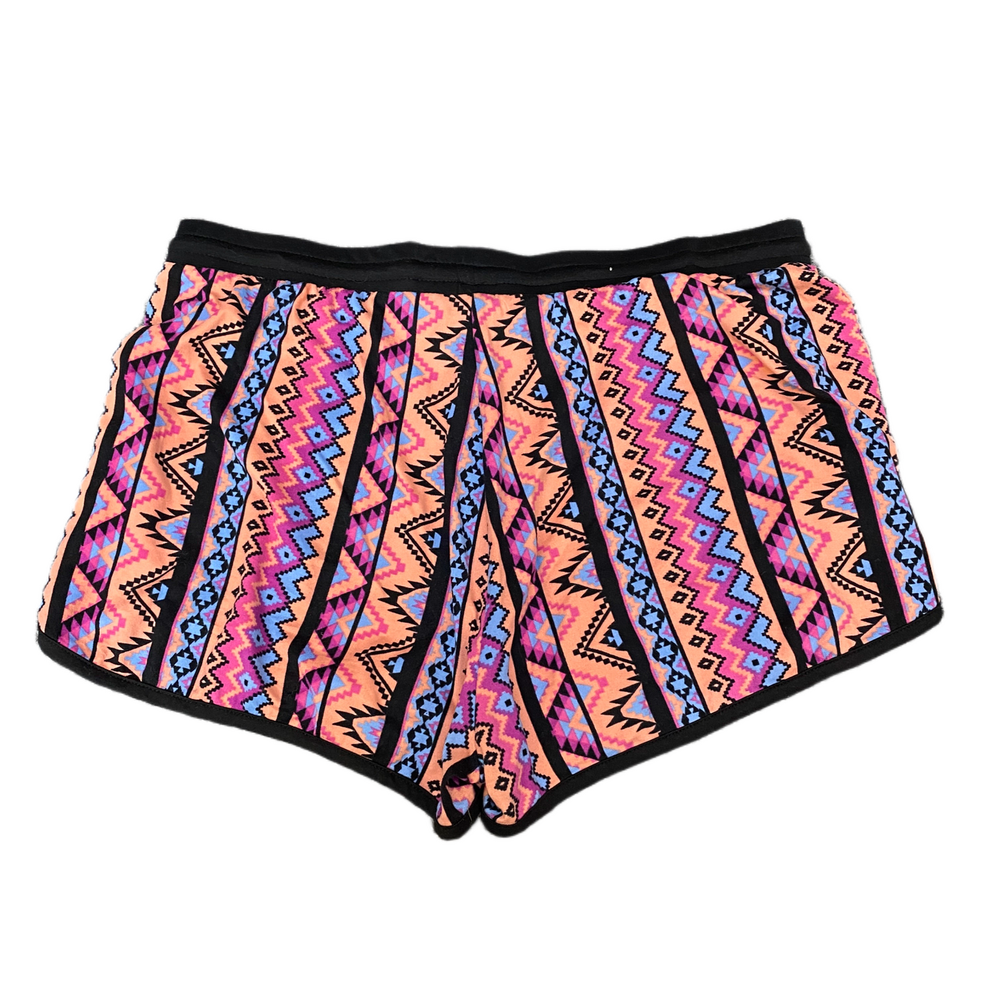 Running Sprinter Shorts Womens L 31" Waist Multi Pattern Athletic Gym Drawstring