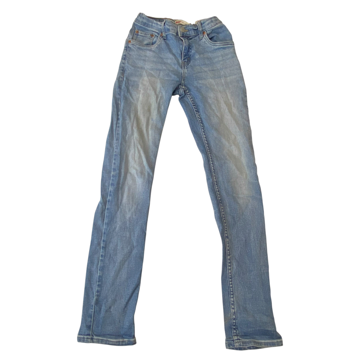 Levi's 512 Jeans Womens Small Blue Denim Slim Fit Super Skinny Pockets Outdoor