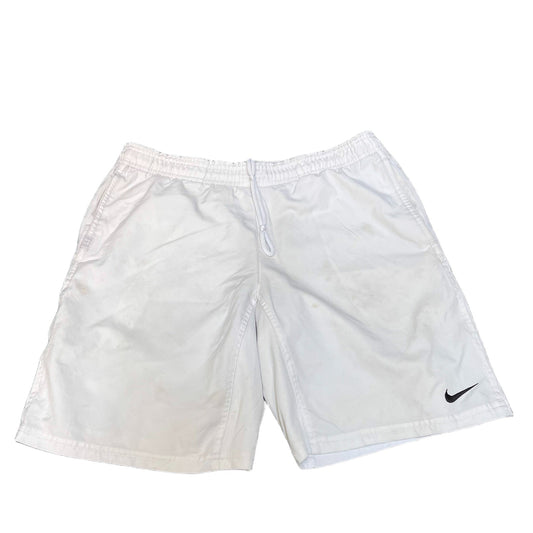 Nike Dri-FIT Tennis Shorts Mens Small 31" Waist White Performance Drawstring