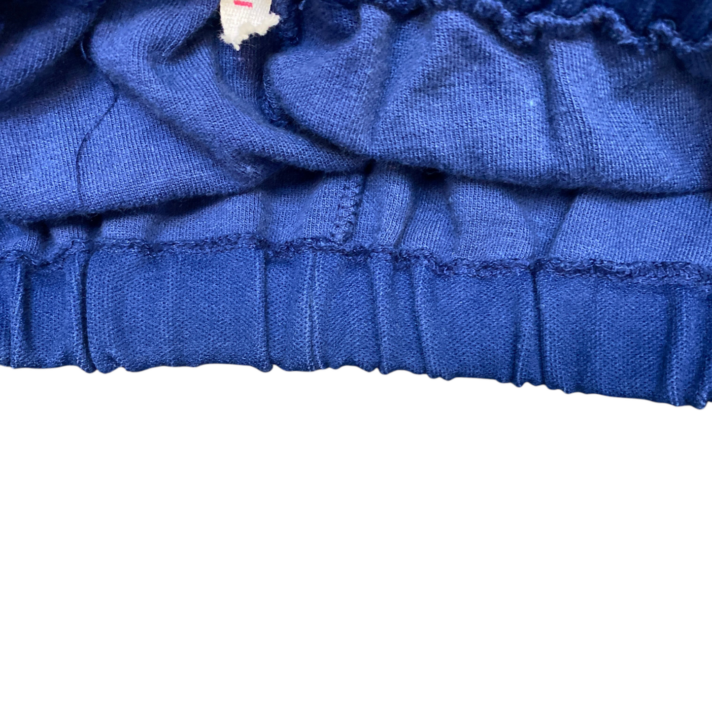 Adidas Joggers Fits as Womens S 22" Waist Blue White 3-Stripes Ankle Zip Trouser